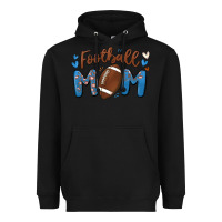 Black football mom Heavyweight Hoodie - MaliasSmallBusiness