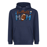 Navy football mom Heavyweight Hoodie - MaliasSmallBusiness
