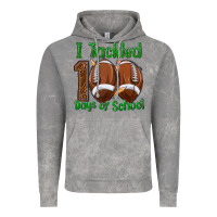 Cloud Rock i tackled 100 days of school football Vintage Hoodie - texasbilliewilder