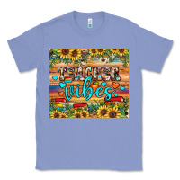 Colony Blue teacher vibes Classic Tee - JahusDesignShop