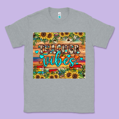 Teacher Vibes Classic Tee Designed By Jahusdesignshop