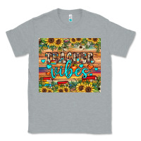 Heather Grey teacher vibes Classic Tee - JahusDesignShop