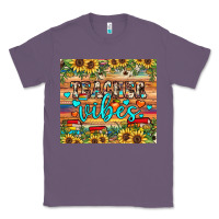 Lavender teacher vibes Classic Tee - JahusDesignShop
