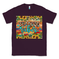 Plum teacher vibes Classic Tee - JahusDesignShop