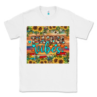 White teacher vibes Classic Tee - JahusDesignShop