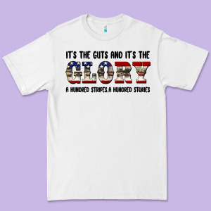 Veteran Glory Premium Tee Designed By Barkaloodesign