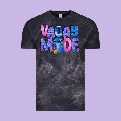 Vacay Mode Stitch Vintage Tee Designed By Zillion Design Studio