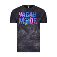 Cloud Black vacay mode stitch Vintage Tee - Zillion Design Studio