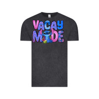 Vintage Black vacay mode stitch Vintage Tee - Zillion Design Studio