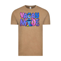 Vintage Coffee vacay mode stitch Vintage Tee - Zillion Design Studio