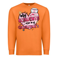 Carrot my residents are my valentines Premium Sweatshirt - MaliasSmallBusiness