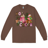 Chestnut hot cocoa Long Sleeve Tee - AdoDesignShop
