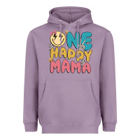 Lavender one happy mama Heavyweight Hoodie - MaliasSmallBusiness