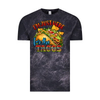 Cloud Black im just here for the tacos Vintage Tee - CTS Tumbler Store