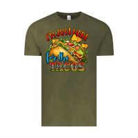 Vintage Olive im just here for the tacos Vintage Tee - CTS Tumbler Store