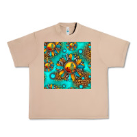 Burro western sunset sunflowers seamless pattern Urban Heavy Tee - HRA Design Shop