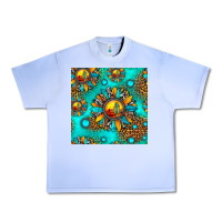 Grape Ice western sunset sunflowers seamless pattern Urban Heavy Tee - HRA Design Shop