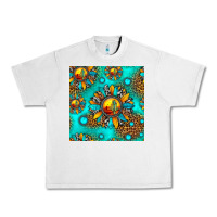 Lunar Rock western sunset sunflowers seamless pattern Urban Heavy Tee - HRA Design Shop