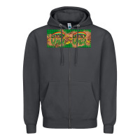 Smoke St. Patrick's Day Western  Lucky And Blessed Zipper Hoodie - Artiststas