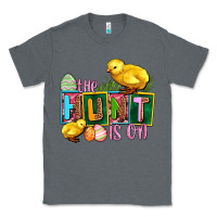 Charcoal Heather the hunt is on Classic Tee - AdoDesignShop