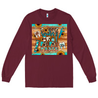 Burgundy coffee scrubs and prophy paste Long Sleeve Tee - JahusDesignShop