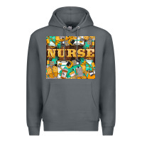 Rock Green And Yellow Nurse Premium Hoodie - LillyAllenDesigns