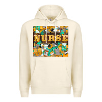 Tofu Green And Yellow Nurse Premium Hoodie - LillyAllenDesigns