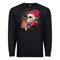 Black its cold outside like my heart Premium Sweatshirt - MaliasSmallBusiness