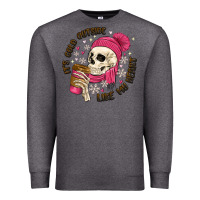 Charcoal Heather its cold outside like my heart Premium Sweatshirt - MaliasSmallBusiness