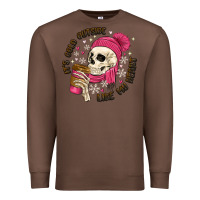 Chestnut its cold outside like my heart Premium Sweatshirt - MaliasSmallBusiness