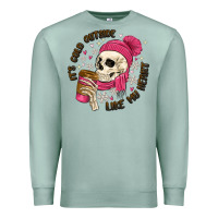 Seafoam its cold outside like my heart Premium Sweatshirt - MaliasSmallBusiness