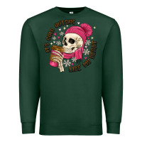Sports Green its cold outside like my heart Premium Sweatshirt - MaliasSmallBusiness