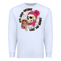 White its cold outside like my heart Premium Sweatshirt - MaliasSmallBusiness