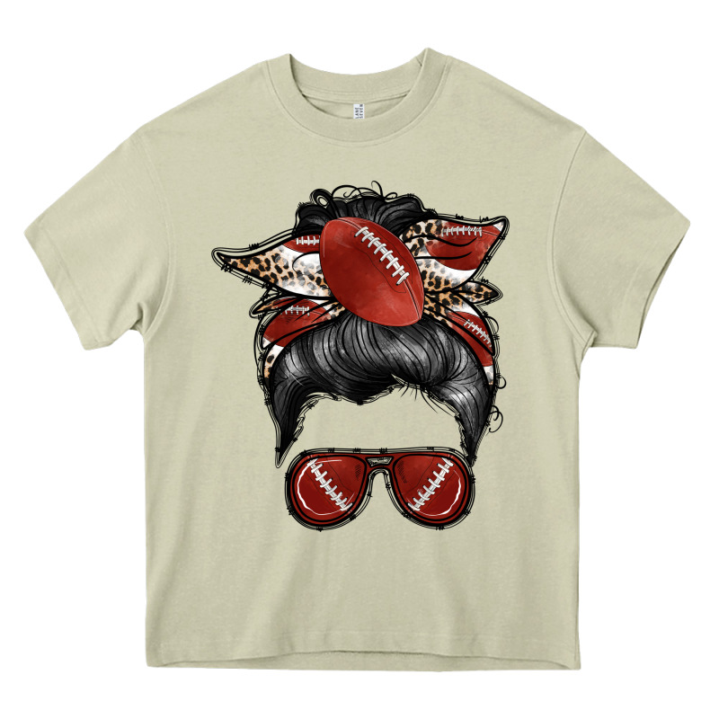 Football Mom Heavy Core Tee by RacoonDesign | Teevron