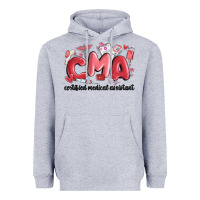 Heather Grey valentines day cma Heavyweight Hoodie - MaliasSmallBusiness