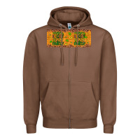 Chestnut Western St. Patrick's Day One Lucky Nurse Zipper Hoodie - Artiststas