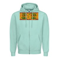 Seafoam Western St. Patrick's Day One Lucky Nurse Zipper Hoodie - Artiststas