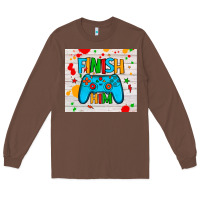 Chestnut finish him Long Sleeve Tee - JahusDesignShop