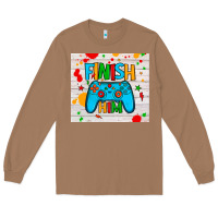 Toasted Coconut finish him Long Sleeve Tee - JahusDesignShop