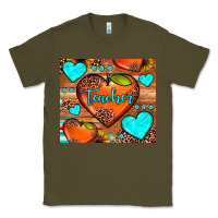Army Green teacher hearts Classic Tee - JahusDesignShop