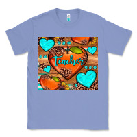 Colony Blue teacher hearts Classic Tee - JahusDesignShop