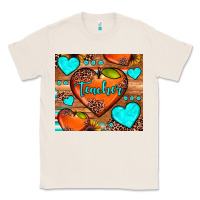 Natural teacher hearts Classic Tee - JahusDesignShop