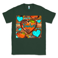 Sports Green teacher hearts Classic Tee - JahusDesignShop