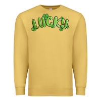 Antique Gold lucky st patricks day Premium Sweatshirt - MaliasSmallBusiness