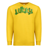 Lemon lucky st patricks day Premium Sweatshirt - MaliasSmallBusiness