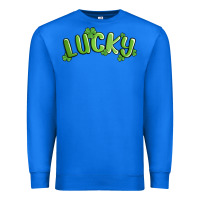 True Royal lucky st patricks day Premium Sweatshirt - MaliasSmallBusiness