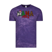 Cloud Purple nana claus Vintage Tee - BarkalooDesign