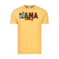 Vintage Mustard nana claus Vintage Tee - BarkalooDesign