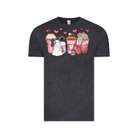 Vintage Black wedding bride coffee cups Vintage Tee - Zillion Design Studio