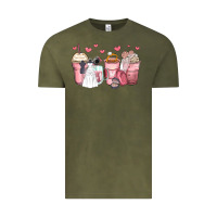 Wedding Bride Coffee Cups Vintage Tee | Teevron